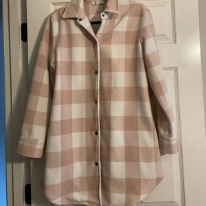 BB Dakota plaid coat